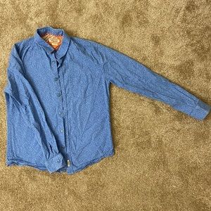 Men’s Vintage Floral Print Tailored Shirt